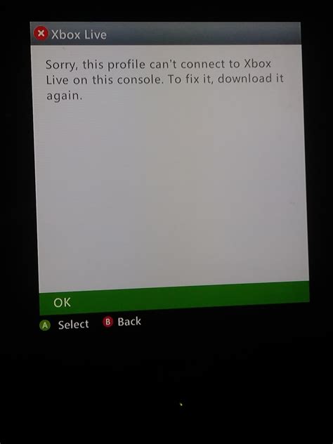 Has Anyone Got This Error Message On Xbox 360 Games On The One And If So Does Anyone Know How To