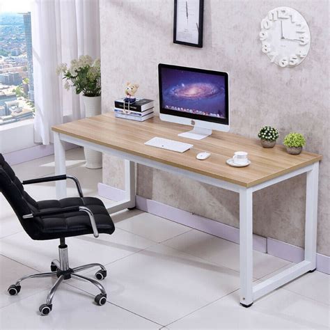 Shop our best selection of wood home & office desks to reflect your style and inspire your home. Computer Desk PC Laptop Table Wood Workstation Study Home ...