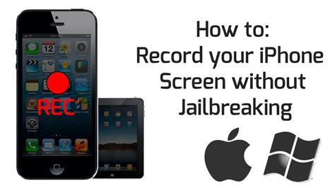 How To Record Your Iphoneipad Screen Without Jailbreaking Mac