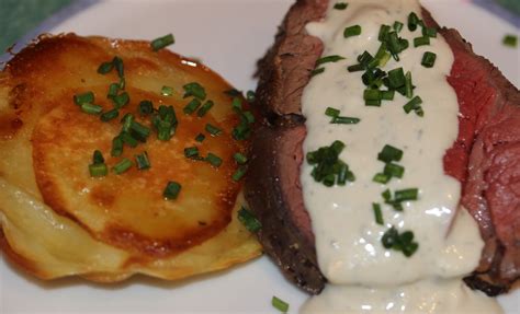 The robust smoke will add rich flavor. Beef Tenderloin with Blue Cheese Sauce - Cook Eat Run