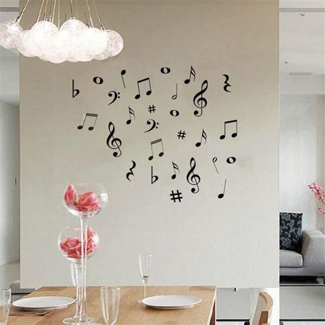 Musical Notes Wall Stickers Artistic Pod
