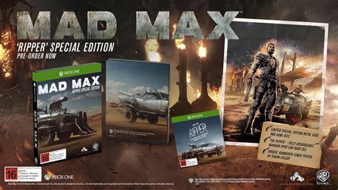Mad Max Ripper Special Edition Xbox One Buy Now At Mighty Ape Nz