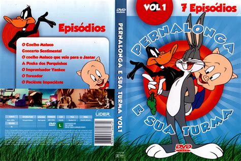 Capas Filmes Animação Pernalonga E Sua Turma Volume 1