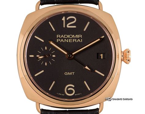 Panerai Radiomir 3 Days Gmt Rose Gold Pam00421 Chasing Chrono