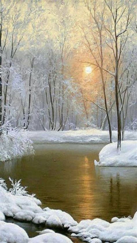 Pin By Mabel Tejera On Postales De Invierno Winter Scenes Winter