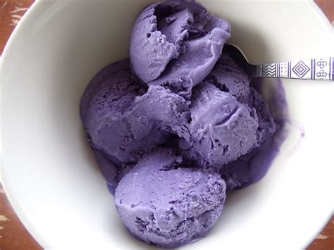 Broiled Hibiscus Block Party And Ube Purple Yam Ice Cream Recipe