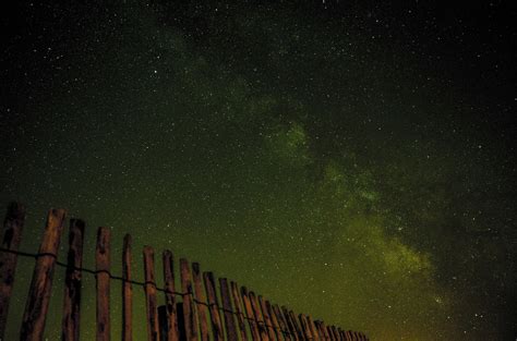 Free Images Nature Outdoor Light Fence Sky Wood Night Star
