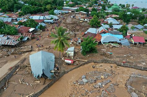 Death Toll From Flash Floods In Indonesia Rises To 128 With 72 Missing