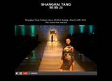 Images of Shanghai Tang Fashion Show