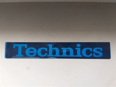Emblema Technics Sticker Black Label Pickup Sl 1200 Sl 1210 Mk2 M3d Mk5