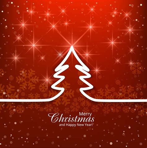 Modern Merry Christmas Red Background 264482 Vector Art At Vecteezy