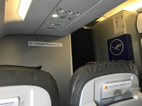 Review Lufthansa Business Class A321 Barcelona To Frankfurt