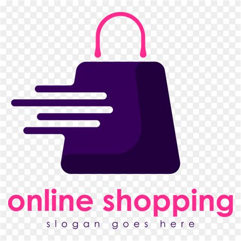 Online Shopping Logo Template On Transparent Background Png Similar Png