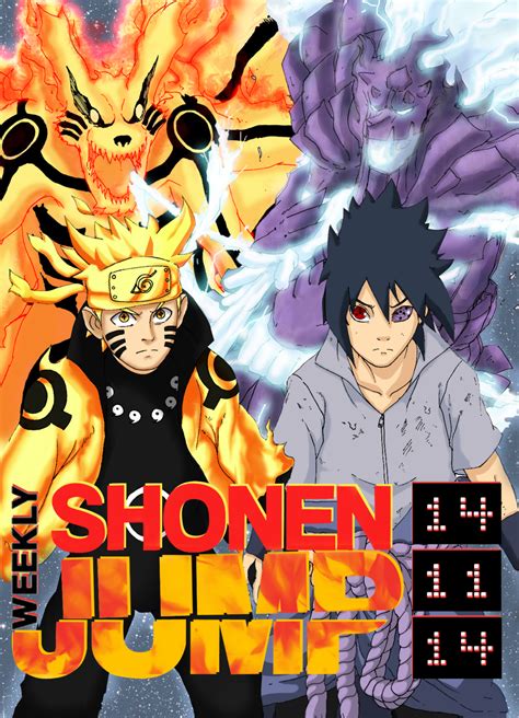 Naruto Shonen Jump Cover By Zerdajuan On Deviantart