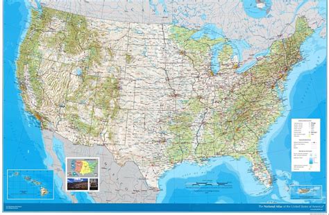 Printable Topographic Map Of The United States Free Printable Maps