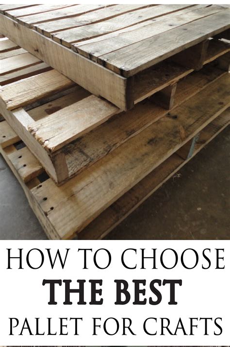 Learn What To Avoid And What To Look For When Choosing Pallets For Your