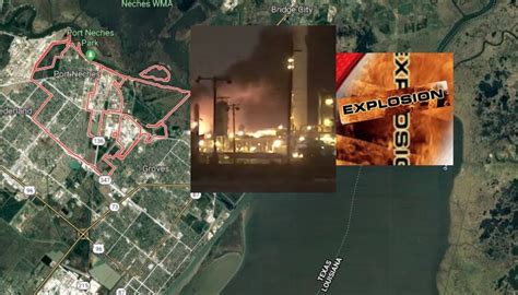 Massive Tpc Group Plant Explosion Rocks Port Neches Tx Wednesday