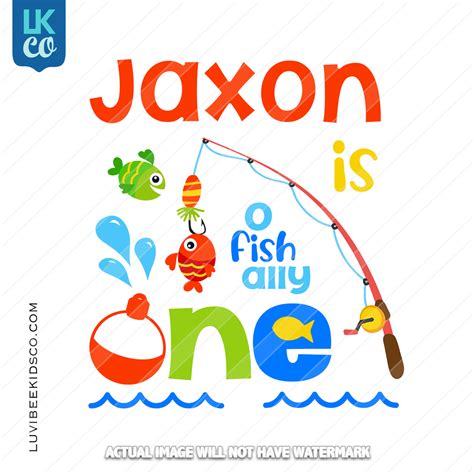 O Fish Ally One Graphic Digital File Or Heat Transfer With Name