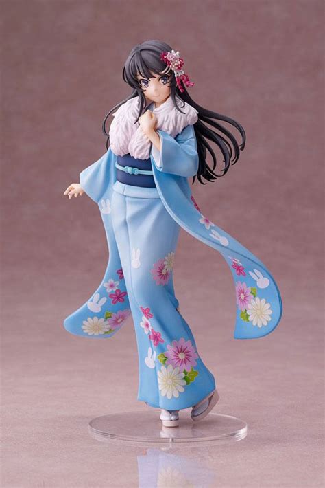 Buy Pvc Figures Rascal Does Not Dream Of Bunny Girl Senpai Pvc Figure Mai Sakurajima Kimono