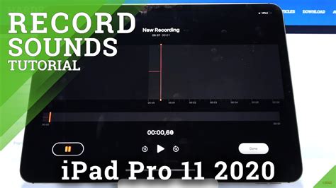 How To Record Sounds In Ipad Pro 11 2020 Enable Voice Recorder Youtube