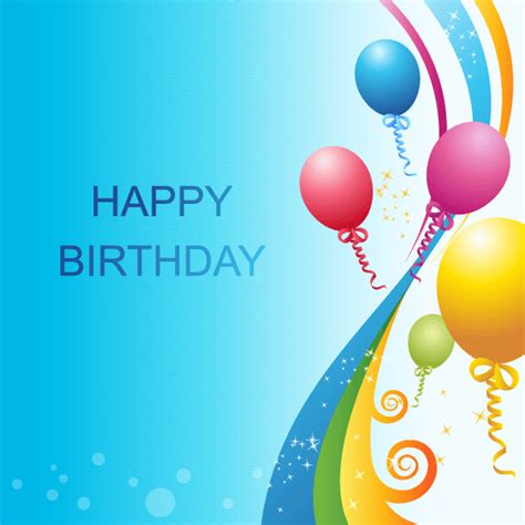 Download Happy Birthday Background Vector Template | Birthday ...