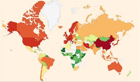 Where are confirmed cases increasing or falling? COVID-19 - Coronavirus crisis 2020 | countryeconomy.com