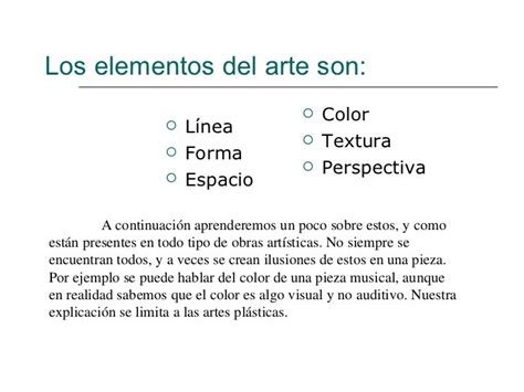 7 Elementos Del Arte Arbol