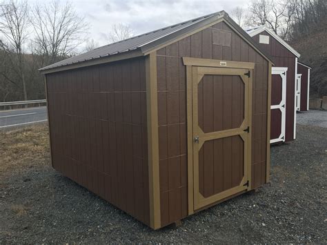 Brown Shed | Shed, Utility sheds, Shed storage