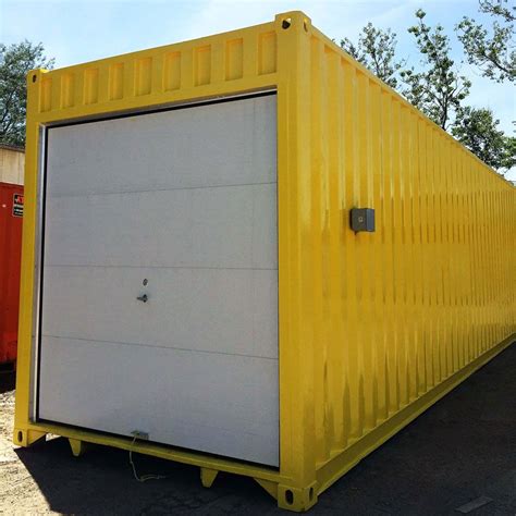 Container Insulated Garage Doors Ats Containers Garage Insulation