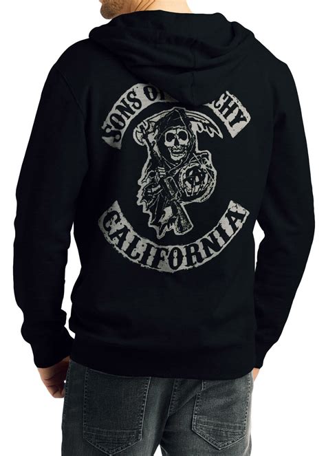 Sons Of Anarchy Black Hoodie Swag Shirts