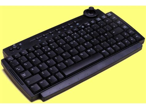 Mini Keyboard Rf Wireless With Built In Joystick Mouse Kbc 1525wj