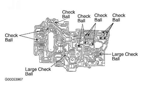 741 2003 toyota tacoma (rm1002u) chapter 3: Caution Do Not allow valve body plate to separate from upper valve body during removal or check ...
