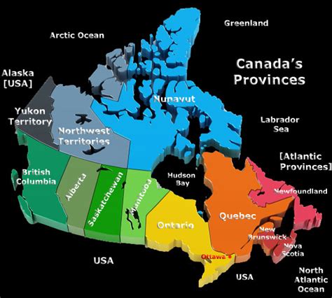 Regions Of Canada Home