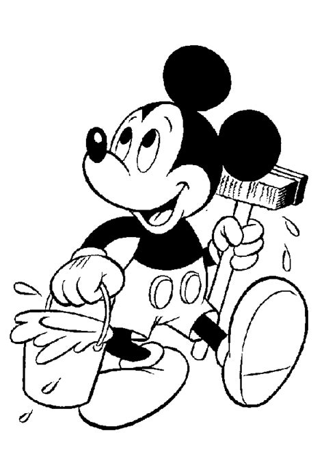 mickey mouse coloring pages  dr odd