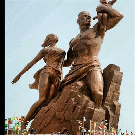 Worlds Largest Statue In Senegal African Art Art Afrocentric Decor