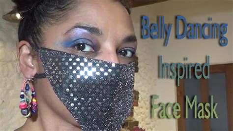 Make Your Own Belly Dancer Face Mask Youtube