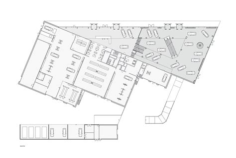 Improve design of parking lots while minimizing impact on commercial & community facility developments. Gallery of Automotive Showroom in Herning / KRADS - 11 ...