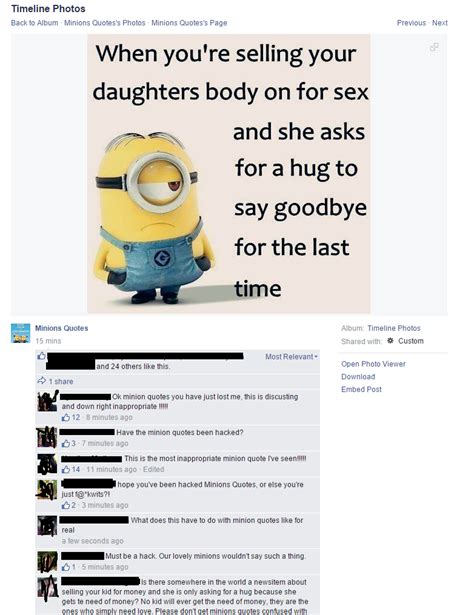 Facebook Moms Can T Handle It Minions Know Your Meme