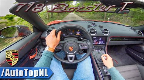 New Porsche Boxster T Pov Test Drive By Autotopnl Youtube