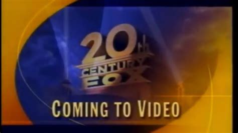 20th Century Fox Coming To Video Bumper Youtube