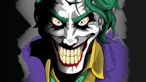 Joker Hd 4k Superheroes Artwork Artist Behance Digital Art