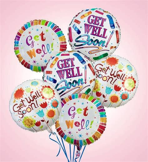 But he is busy with all the tapings so he just sent this package. 6 Get Well Soon Balloons in Warwick, RI | Petals Florist ...