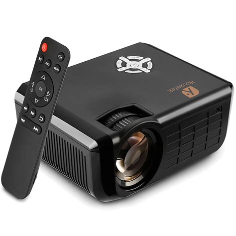 Houzetek Mini Projector Portable 1080P LED Projector Home Cinema ...