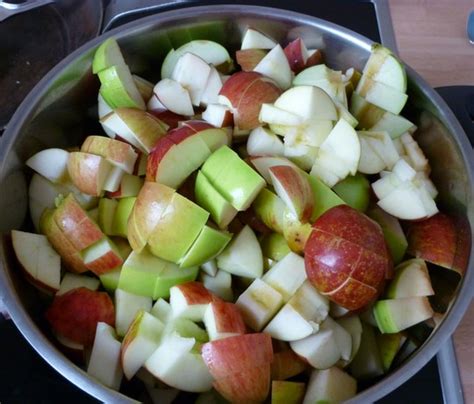 Rezept für Apfelkompott ohne Zucker Urgeschmack