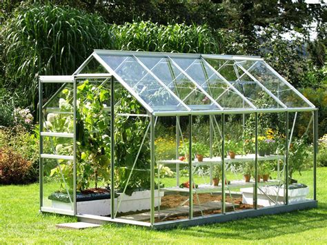 Modern Backyard Greenhouse Kits For Attractive Outdoor Layout Luhomes