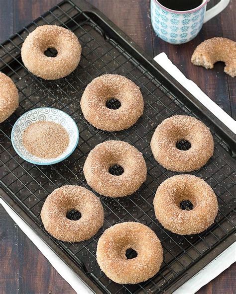 Youre Going To Love These Baked Cinnamon Sugar Donuts They Are Moist