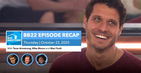 Bb22 Eviction Episode Recap Thursday Oct 22 2020 By Big Brother