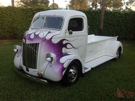 1947 Ford Cabover Coe Pickup Custom Street Rod One Of A Kind Retro Rod