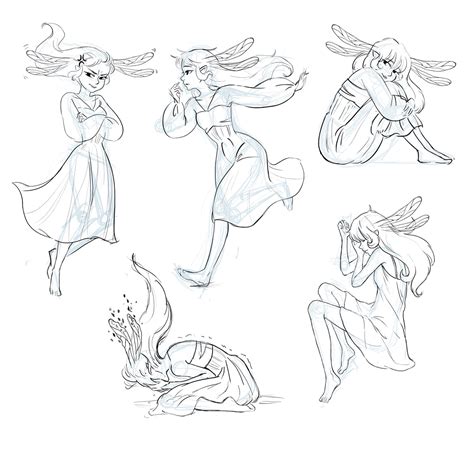 Character Design Fairy Michaela On Behance