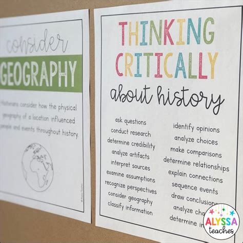 Critical Thinking In Your Social Studies Lessons Alyssa Teaches